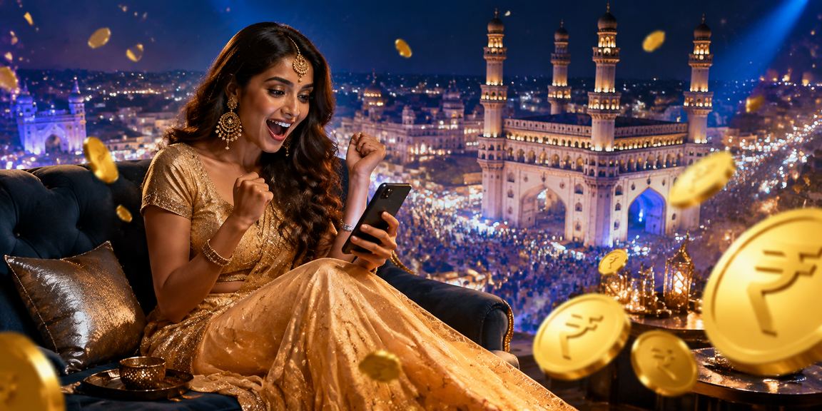 Mobile casino play experience near Charminar, Hyderabad