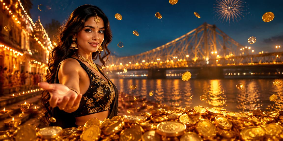 VIP player enjoying premium mobile gaming during Diwali festival in Kolkata